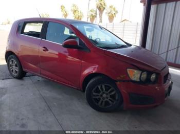  Salvage Chevrolet Sonic