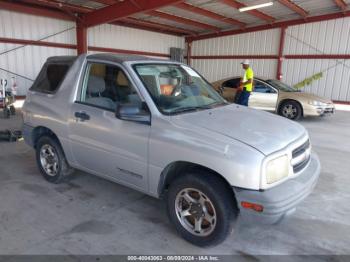  Salvage Chevrolet Tracker