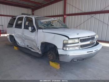  Salvage Chevrolet Tahoe