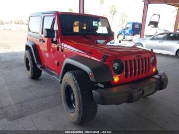  Salvage Jeep Wrangler