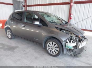  Salvage Nissan LEAF