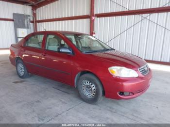  Salvage Toyota Corolla