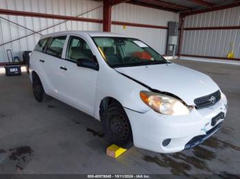  Salvage Toyota Matrix