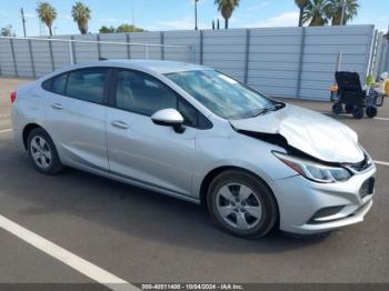  Salvage Chevrolet Cruze