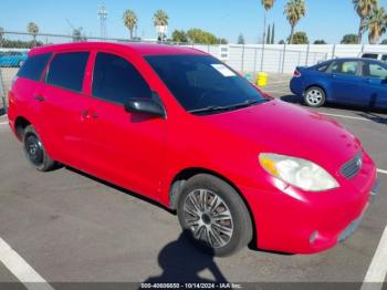  Salvage Toyota Matrix