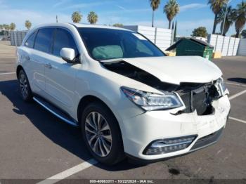  Salvage Acura MDX