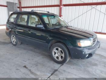  Salvage Subaru Forester