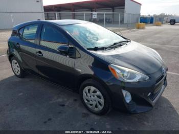  Salvage Toyota Prius c