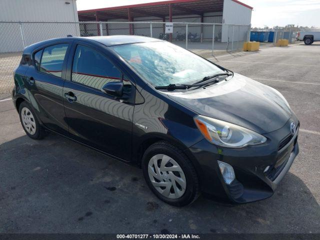  Salvage Toyota Prius c