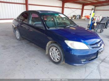  Salvage Honda Civic