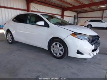  Salvage Toyota Corolla