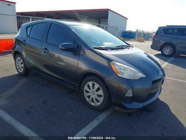  Salvage Toyota Prius c