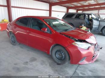  Salvage Toyota Corolla