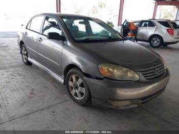  Salvage Toyota Corolla