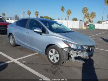  Salvage Chevrolet Cruze