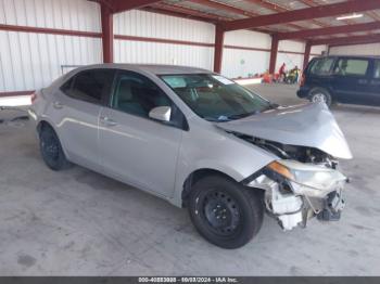  Salvage Toyota Corolla