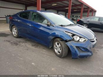  Salvage Hyundai ELANTRA