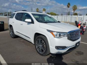  Salvage GMC Acadia