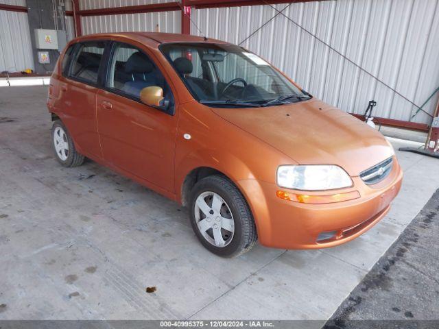  Salvage Chevrolet Aveo