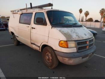  Salvage Dodge Ram Van 2500