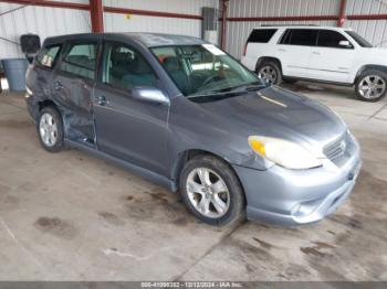  Salvage Toyota Matrix