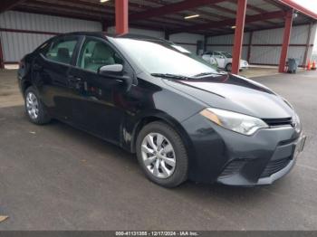  Salvage Toyota Corolla