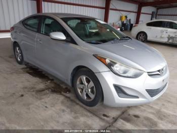  Salvage Hyundai ELANTRA