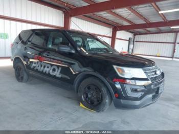  Salvage Ford Utility Police Intercepto