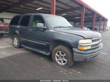  Salvage Chevrolet Tahoe