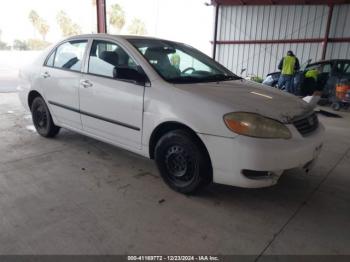  Salvage Toyota Corolla