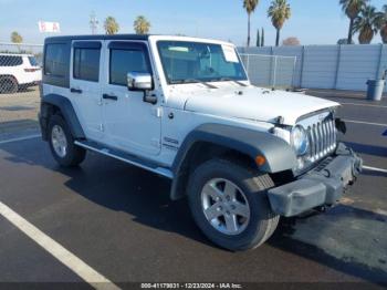  Salvage Jeep Wrangler