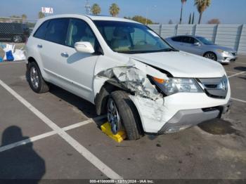  Salvage Acura MDX