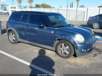  Salvage MINI Cooper Clubman