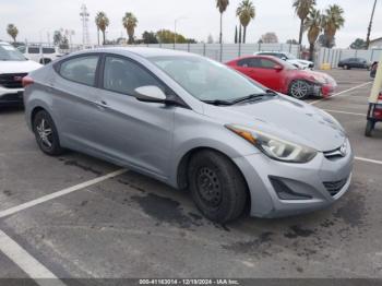  Salvage Hyundai ELANTRA