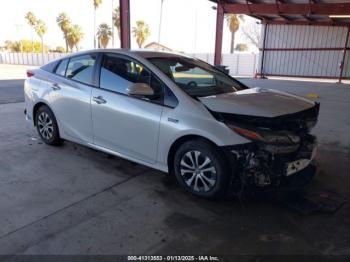  Salvage Toyota Prius Prime