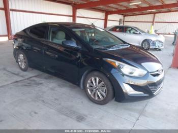  Salvage Hyundai ELANTRA