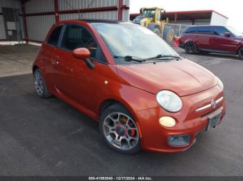  Salvage FIAT 500