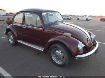  Salvage Volkswagen Beetle