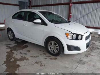  Salvage Chevrolet Sonic