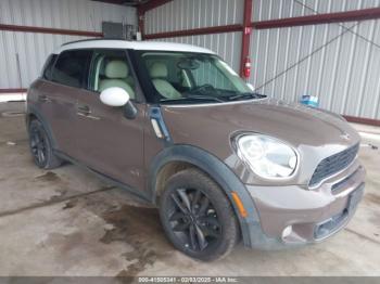  Salvage MINI Cooper S Countryman