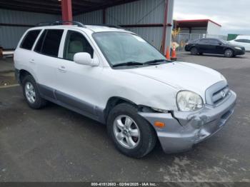  Salvage Hyundai SANTA FE