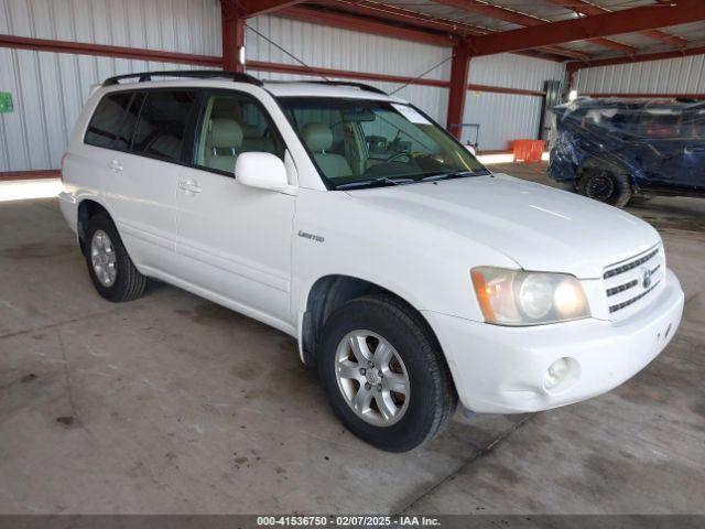  Salvage Toyota Highlander