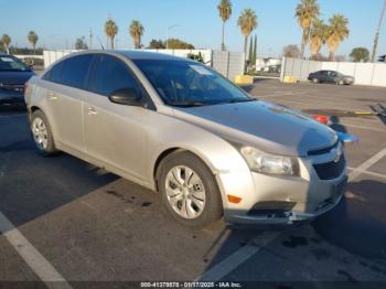  Salvage Chevrolet Cruze