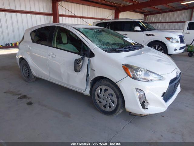  Salvage Toyota Prius c