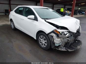  Salvage Toyota Corolla