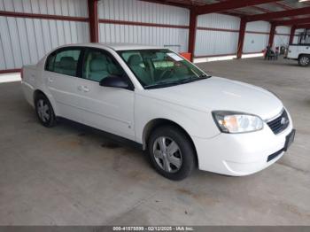  Salvage Chevrolet Malibu