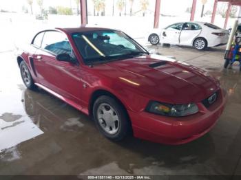  Salvage Ford Mustang