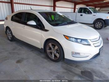  Salvage Chevrolet Volt