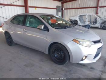  Salvage Toyota Corolla