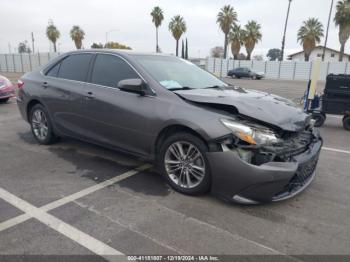  Salvage Toyota Camry